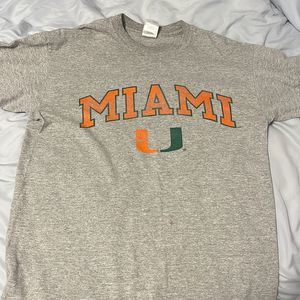 University of Miami tee